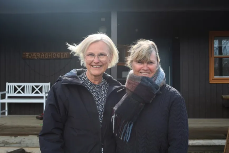 - Studentene tar ingen lettvintløsninger, de tar utfordringen på alvor sier Anne Therese Tronshart og Wenche Mathisen fra Fjæraskogen barnehage.