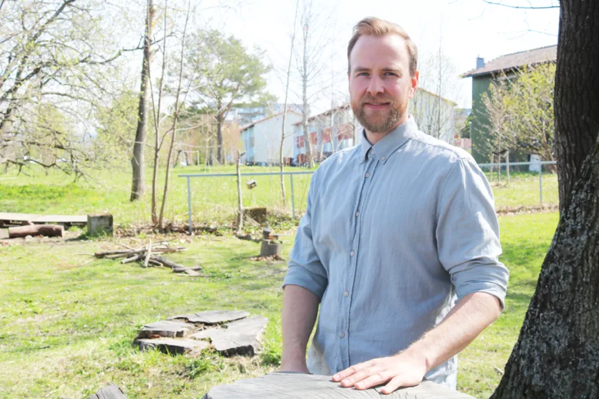 Øyvind Kolbu Rongstad er studentlivsrådgiver i Sit og har kontor på DMMH en dag i uka.