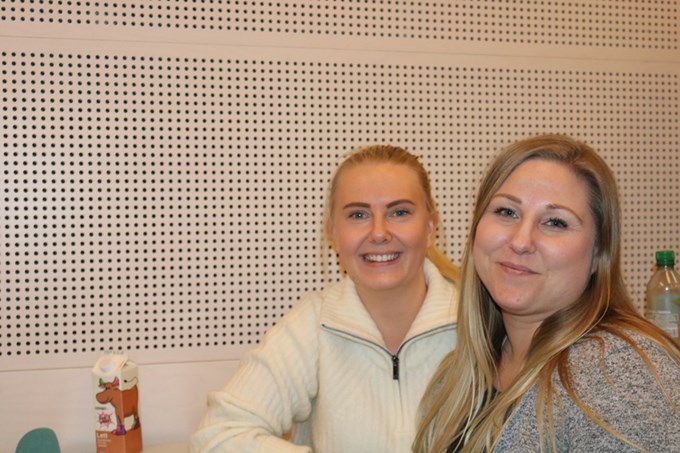 - Fagdagen har vært veldig lærerik, sier praksislærerne Ida Gansmo Fjellestad og Caroline Rømme Framvik.