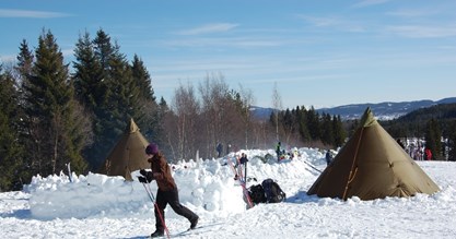 Nybegynnerkurs på ski 31. januar