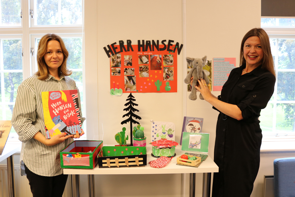 Therese Paulsen og Cecilie Fodstad er opptatt av at lesing og leik med barnelitteratur må være en del av det som er naturlig aktivitet i barnehagen, og ikke noe ekstra.